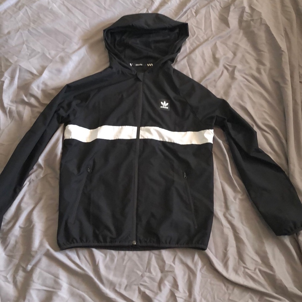 Black adidas jacket